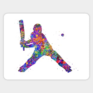 Cricket player Magnet